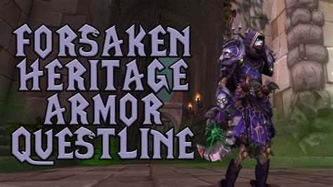 Forsaken Heritage Armor Questline Gameplay And Reaction World Of