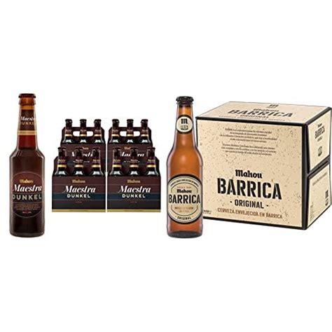 Cerveza Lager Oscura Mahou Maestra Dunkel Barrica Edición Original