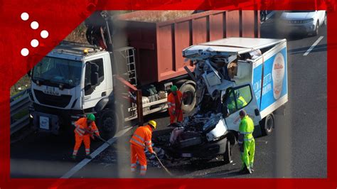 Incidente Tra Tir E Furgone Sull A All Altezza Di Borghetto Lodigiano