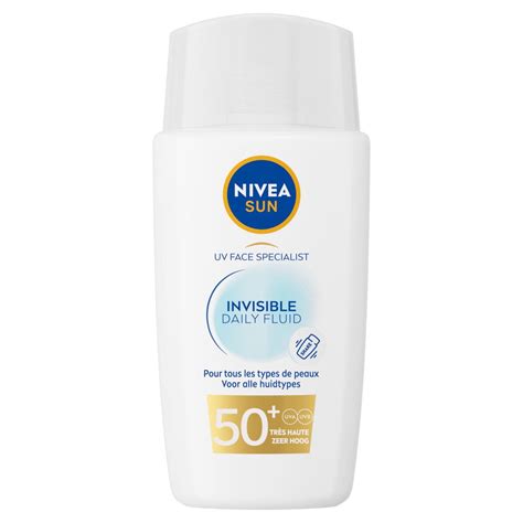 Uv Face Invisible Daily Fluid Spf Nivea