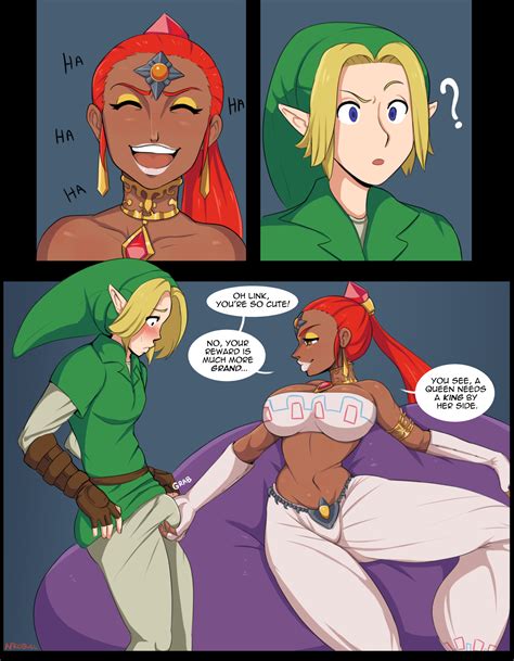 Post 2133352 Afrobull Comic Gerudo Legendofzelda Link Nabooru