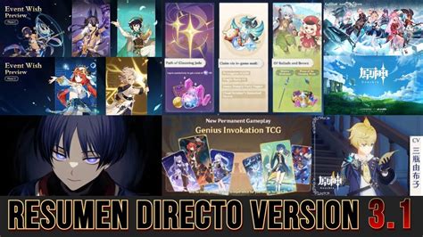 Recompensas Por El Aniversario Resumen Directo Genshin Impact