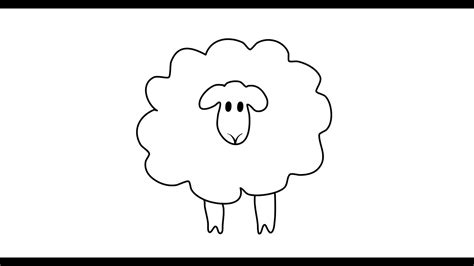 🐑 How To Draw Sheep Easy And Simple Lesson Step By Step Sketch Youtube