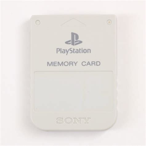 Genuine Official Sony Playstation 1 Psone Memory Card Scph 1020