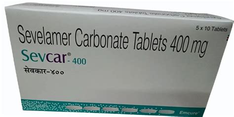 400mg Sevelamer Carbonate Tablet At Best Price In New Delhi By R S N