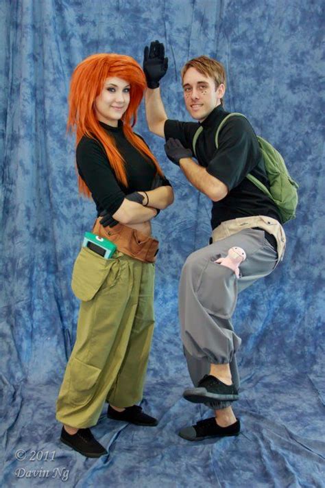 Kim Possible and Ron Stoppable | Kim possible cosplay, Kim possible ...