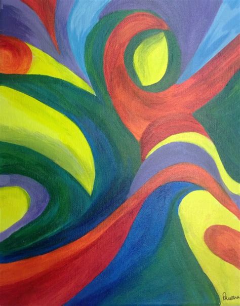 90 Easy Abstract Painting Ideas That Look Totally Awesome