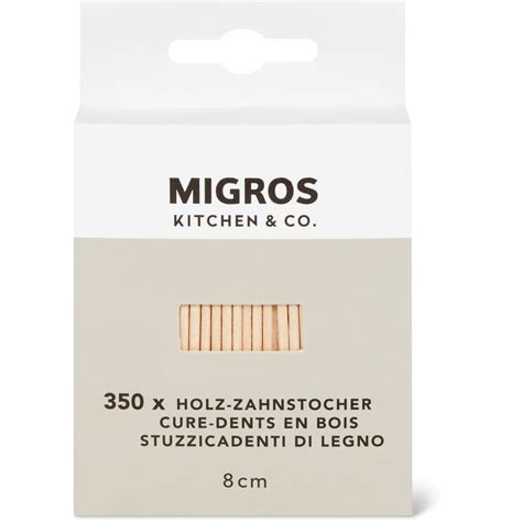 Migros Kitchen Co Wooden Toothpick 8 Cm Migros