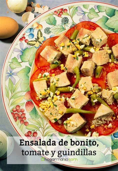 Ensalada de bonito tomate y guindillas Karlos Arguiñano Ensaladas