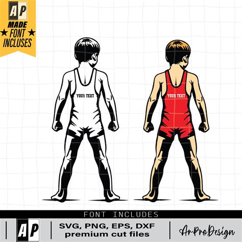 Kid Wrestling Svg, Wrestling Svg, Wrestler Boy Svg, Wrestler Svg