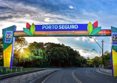 Prefeitura De Porto Seguro Revitaliza Portal De Entrada Da Cidade