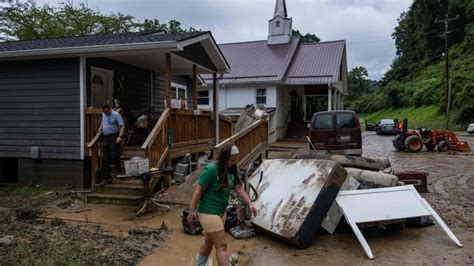 Kentucky flood survivors say there was no time to escape the deluge