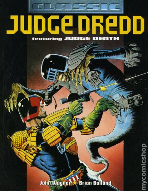 Classic Judge Dredd Featuring Judge Death Tpb 1995 Titan Books Comic