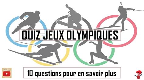 Quiz Jeux Olympiques Connaissez Vous Bien Les Jo Questions Youtube