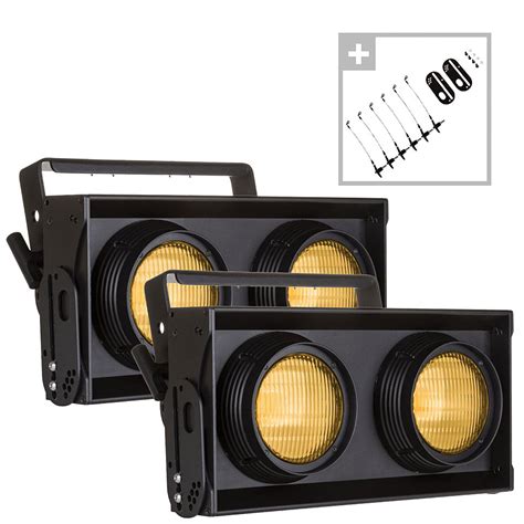 Briteq Duo Led Bt Blinder Ip Fluter Musik Produktiv