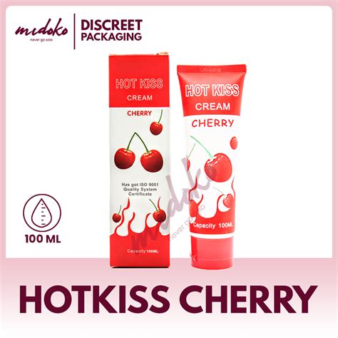 Midoko Hot Kiss Cream Ml Cherry Anal Sex Lube Sex Toys Lubricant