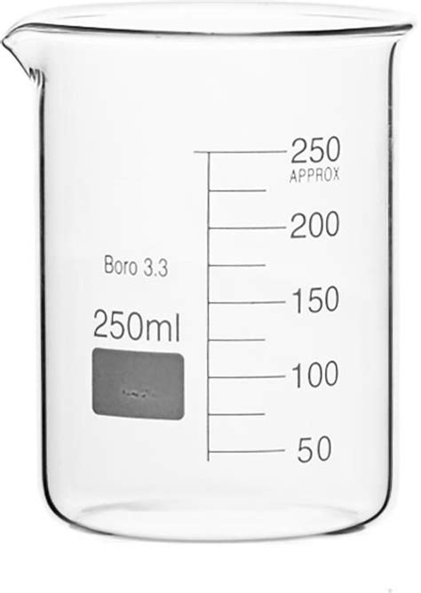 Drobne Akcesoria Medyczne Chemland Zlewka Niska 250ml Szklana Boro