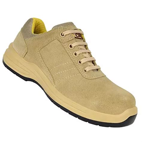 Buy Allen Cooper Ac Leather Composite Toe Camel Safety Shoes Size