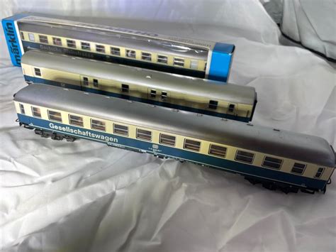 Märklin H0 - 4157 - Passenger carriage set - 3 wagons, - Catawiki