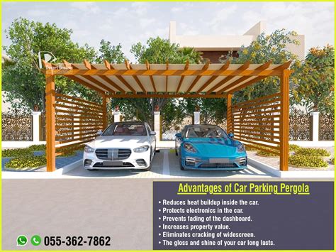 Car Parking Wooden Pergola Uae Car Parking Aluminum Pergola Abu