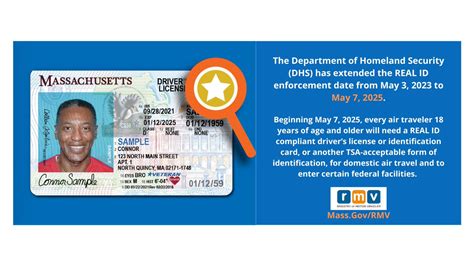 Massachusetts Rmv On Twitter The Department Of Homeland Security Dhs