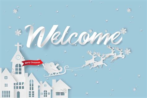 Welcome Christmas Vector Art, Icons, and Graphics for Free Download