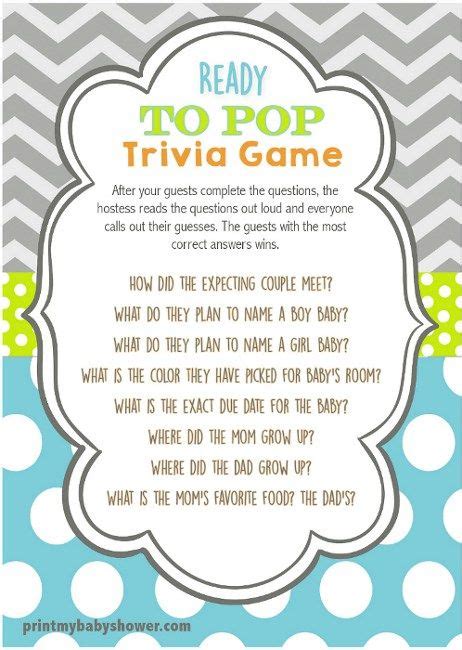 Baby Shower Games For Work : Baby Shower Games Who Knows Mummy Best 1 ...