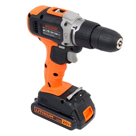 PARAFUSADEIRA FURADEIRA DE IMPACTO 20V BLACK DECKER BCD704C1