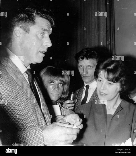 Actor Burt Lancaster signs autographs Stock Photo - Alamy