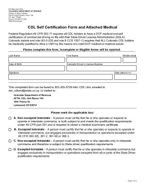 Form Co Dr Fill Online Printable Fillable Blank