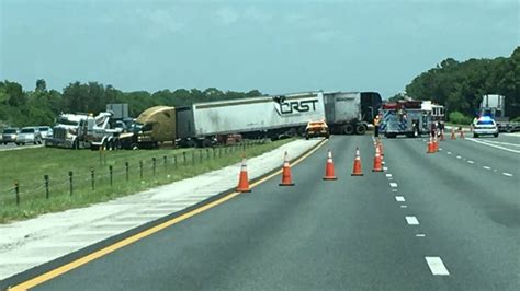 Nb I 75 Lanes In Bradenton Reopen After Multi Vehicle Crash