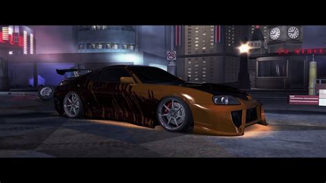 Toyota Supra Customization Gameplay Need For Speed Carbon Youtube