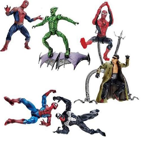 Spider Man Origins Battle Pack Figures Wave 1 Set