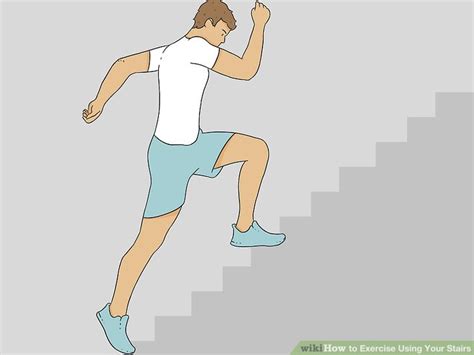 How To Exercise Using Your Stairs 13 Steps With Pictures