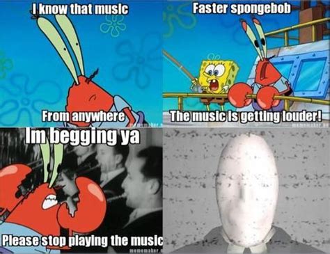 Slender Man Spongebob How Tough