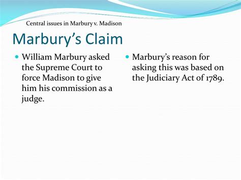 PPT - MARBURY V. MADISON PowerPoint Presentation, free download - ID ...