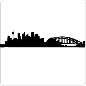 Melbourne Skyline Silhouette at GetDrawings | Free download