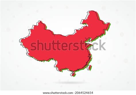 China Map World Map International Vector Stock Vector (Royalty Free ...