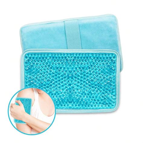 Gel Ice Pack With Strap Reusable Cold Compress For Knee Back Ankle Injury Hot Cold Gel