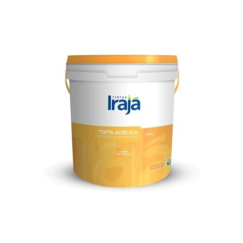 Iraj Acr Lico Profissional L Branco Loja De Tintas Em