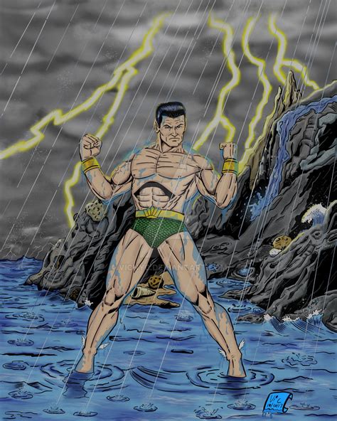 The Submariner Prince Namor Colored Digital By Vicnyc On DeviantArt