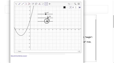 Create Your Own Geogebra Applet Youtube