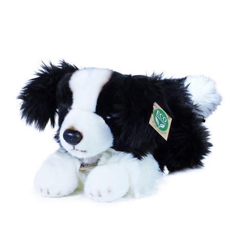 Maskotka EKO Pluszowy Pies Border Collie 30 Cm ECO 12728585491 Allegro Pl