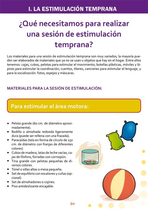 Guia De Estimulacion Temprana Para El Facilitador