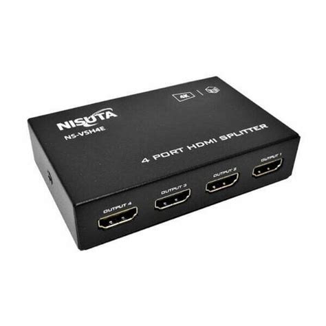 Splitter Hdmi Puertos Nisuta Hasta P K B