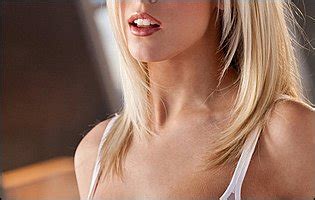 Free Porn Pics Of Pretty Blonde Bibi Jones In Black Heels Shows Off Her