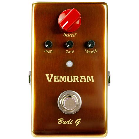 Vemuram Budi G Booster Effets Guitare Electrique