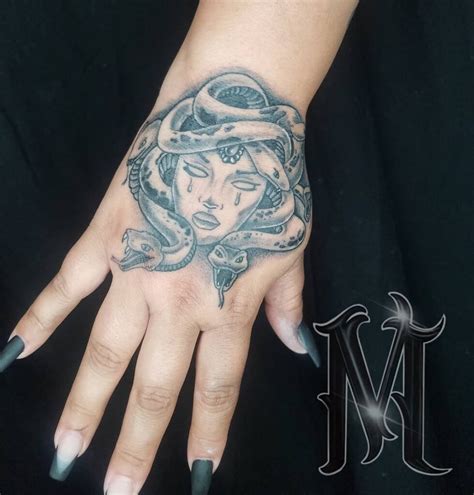 Aggregate More Than 79 Medusa Tattoo Hand Latest In Cdgdbentre