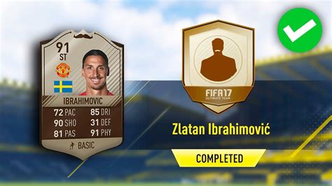 MOVEMBER ZLATAN IBRAHIMOVIC SBC HOW TO COMPLETE YouTube