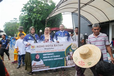 Rayakan Idul Adha Koni Batam Sumbang 2 Ekor Sapi Di Masjid At Taubah